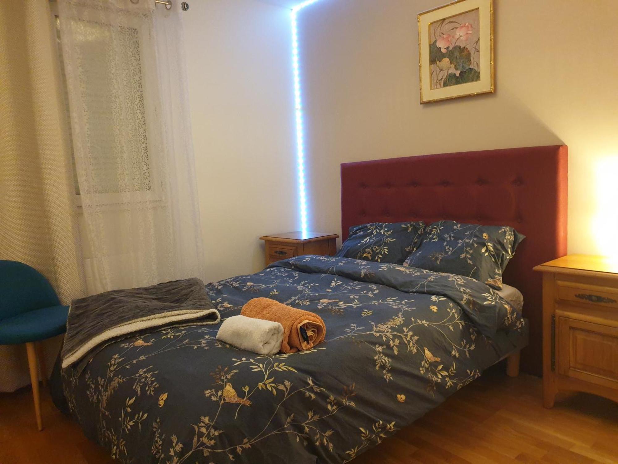 Spacieux Et Calme, Style Parisien, Toutes Commodites, Ideal Pour Un Sejour Authentique Saint-Denis  Szoba fotó